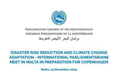 Malta 2009 Disaster risk and Climate Change