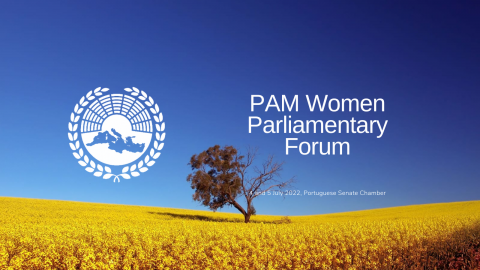 Inaugural session of the PAM Women Parliamentary Forum takes place in Lisbon